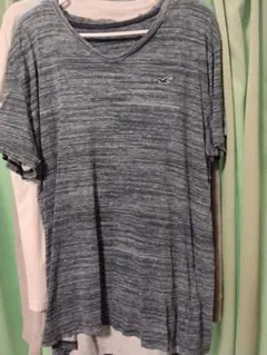 Hollister Vネック Tシャツ ブルー系