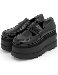 GRL グレイル 靴 ブーツ「厚底ローファー」zr1279 24.5cm