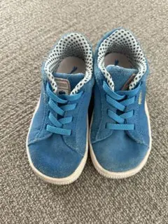 PUMA 青 スエード クッキーモンスター　スニーカー