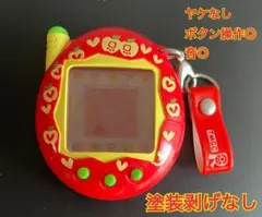 ［新品同様］たまごっち りんごれっど 祝ケータイかいツー！ 赤たま ［動作◎］