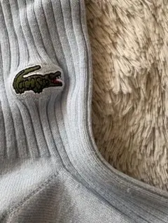 Lacoste リブソックス 水色24〜26