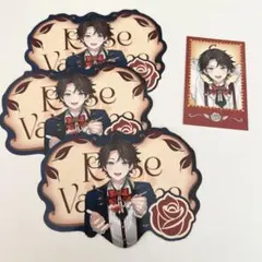にじさんじ　Rose Valentine チェキ風カード　特典　カード　三枝明那