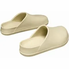 ベージュ　27cm ～27.5㎝　サンダル クロッグ サボ・クロッグ　厚底