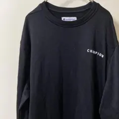 K*H様 T Champion ブラック 長袖トレーナー　M 日本サイズ L 9