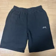 Stussy 黒 ショートパンツ