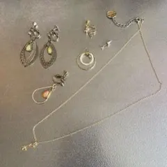 イヤリング　ネックレス　ピアス　セット