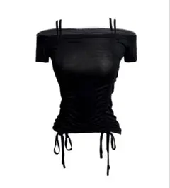 オフショル(ブラック)