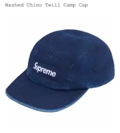 supreme 25SS Washed Chino Twill Camp Cap