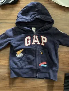 GAP フード付きパーカー 12-18ヶ月 ネイビー