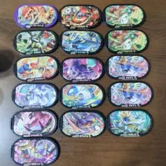 ポケモンメザスタタグ　16枚セット