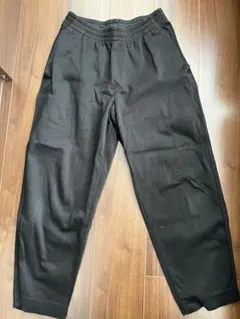 UNIQLO U フレンチリブパンツ ブラック　メンズSサイズ