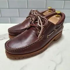 【良品】 Timberland モカシン 25 デッキシューズ 3eye