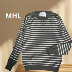 MHL. マーガレットハウエル ボーダー ニット セーター サイズ2
