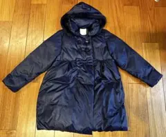 ミキハウス ダウンコート 140 ダウン90% 軽量 通学 ランドセル可