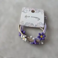 ラプンツェル風ヘアゴム