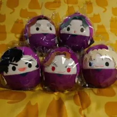 忍たま ふわコロりん 滝夜叉丸 喜八郎 守一郎 三木ヱ門 タカ丸