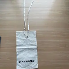 STARBUCKS ギフト袋 ホワイト