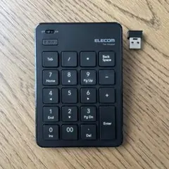 ELECOM ワイヤレステンキー TK-TDP019 ブラック