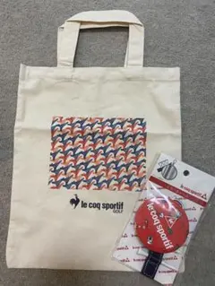 le coq sportif ミラーチャーム　トートバッグ