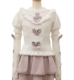 LIZLISA アームウォーマー付きビスチェトップス ピンク 最終値下げ LIZLISA アームウォーマー付きビスチェトップス ピンク 最終値下げ