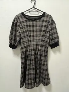 An MILLE チェックワンピース