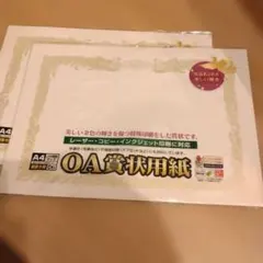 賞状用紙A4縦書き10枚入×2　ササガワ -306528のサムネイル