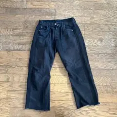 OLD PARK ALA JEANS BLACK S リメイク オールドパーク - メルカリ
