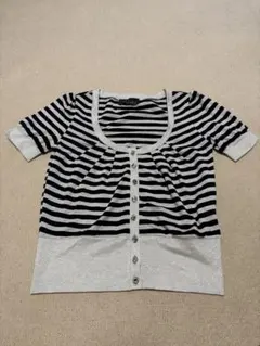 CECIL McBEE ボーダー 半袖 カットソーのサムネイル