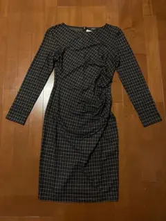 未使用 タグ付】WEEKEND MaxMara レオパード ワンピース M