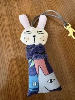 ハンドメイドミナペルホネン ぬいぐるみキーホルダー