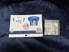 西川愛也　ライオンズ　ユニパッチン　キーホルダー　デフォルメプレイヤーズ