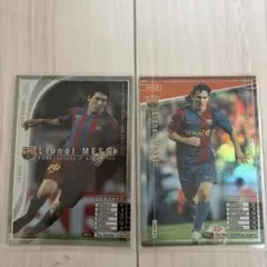 wccf メッシ　トレーディングカード2枚セット