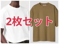 UNIQLO U クルーネックTシャツ エアリズムTシャツ S 2枚セット