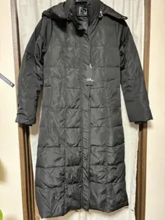 ロングダウンジャケット ブラック