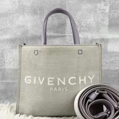 美品 ジバンシー キャンバス 2WAY ショルダーバッグ G-TOTE ミニのサムネイル