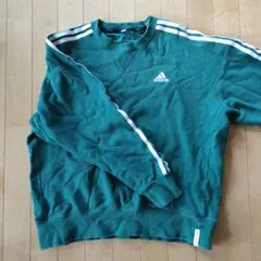 【特価】adidas 緑色 トレーナー ＸＬサイズ