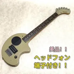 【美品】ZO-3 グレー アンプ内蔵ミニギター ヘッドフォン端子付