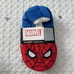 【7171】MARVEL スパイダーマン　ルームシューズ　新品　19-20cm