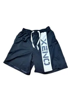 XENO メッシュショートパンツ（メンズ） XL 黒×白 美品