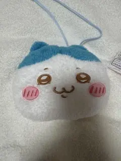 ♡ちいかわ / ふわふわフェイスポシェット(ハチワレ)