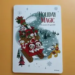 ディズニーストア じゃんけんカード クリスマス