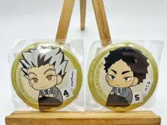 ハイキュー るかっぷ 缶バッジ 木兎光太郎 赤葦京治 梟谷学園