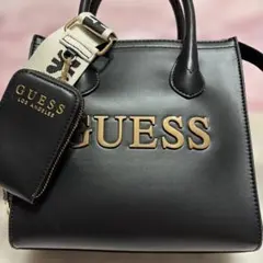 GUESS 2WAY ショルダーバッグ ブラック