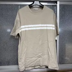 ZARA 半袖　パネルボーダー　Tシャツ（Ｌ）のサムネイル