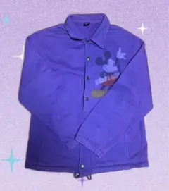 ミッキーマウス 紫色 ジャケット