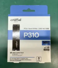 【新品未開封】Crucial P310 NVMe M.2 SSD 500GB