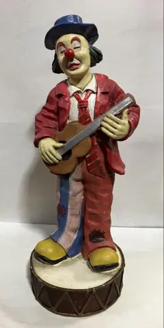 70年代 ビンテージ ピエロ サーカス クラウン ソフビ レトロ 昭和 当時物 70年代 ビンテージ ピエロ サーカス クラウン ソフビ レトロ