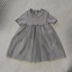 アプレレクール フリル付き半袖ワンピース