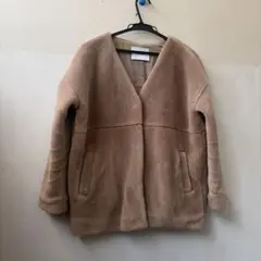 titivate ベージュ フリースジャケット Mサイズ