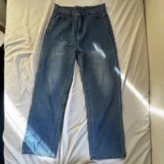 DAZY ストレートデニム Mサイズ ライトブルー